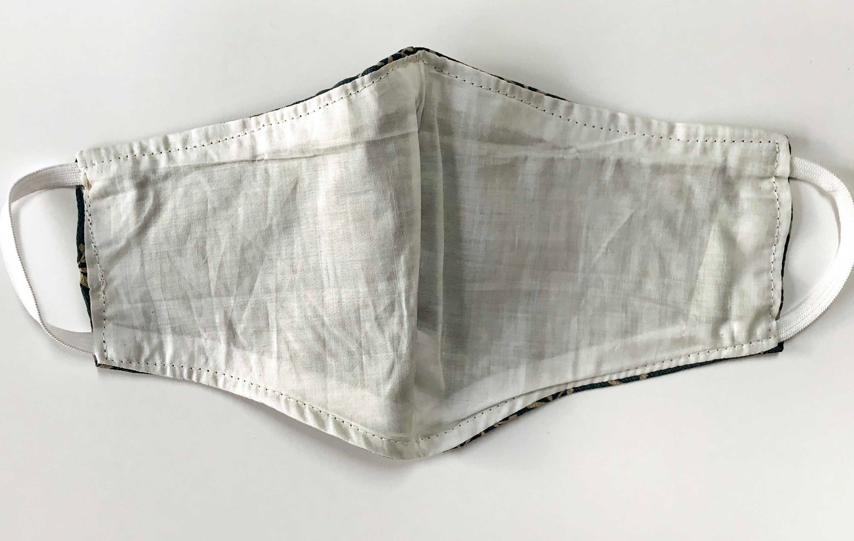 Stunning Fine Cell Work Washable Face Masks Made From Vintage Kimono