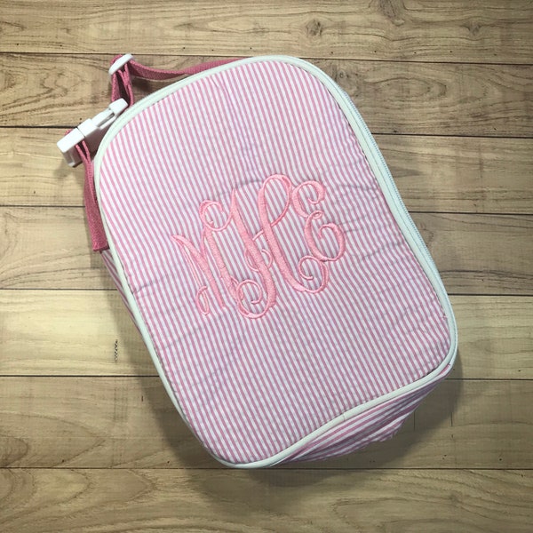 Monogrammed Lunchbox - Etsy