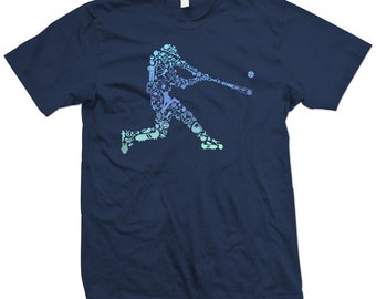 Baseball T Shirt - Baseball Fan T Shirt - Baseball Player T shirt - Baseball Sports - 3 colour options to choose - XS to 5XL