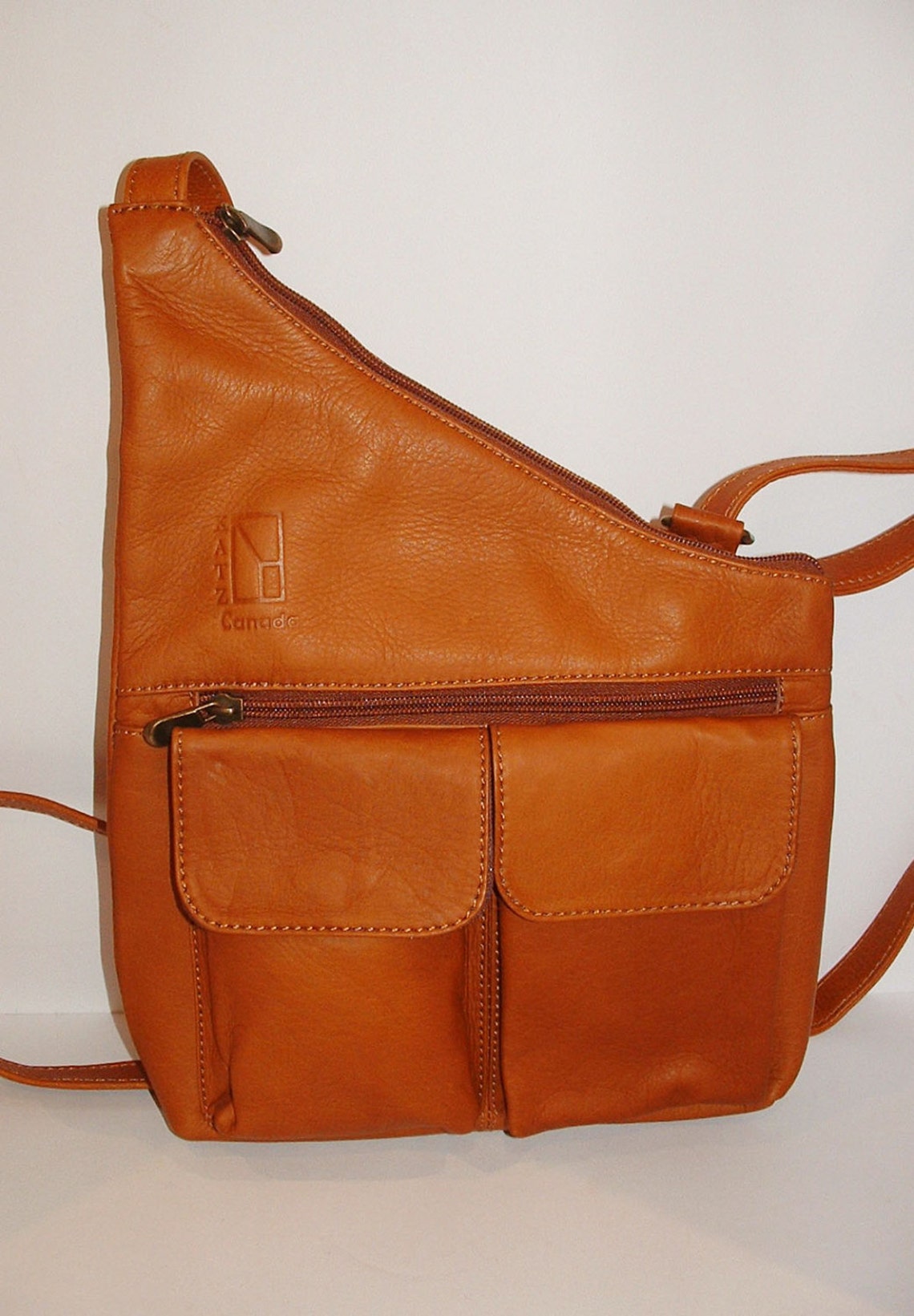 Medium Genuine Leather Crossbody Bag Women's Leather Bag Etsy