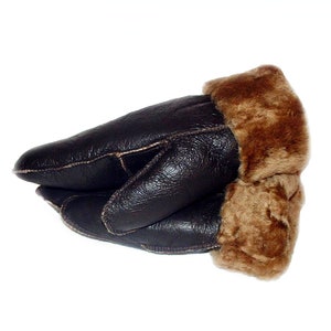 Sheepskin shearling Mittens