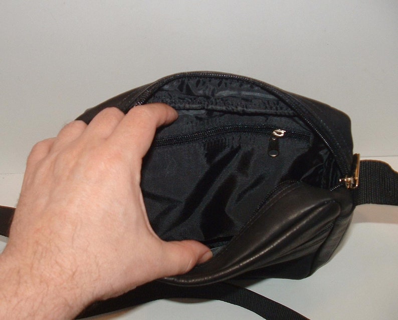 Medium Size Genuine Leather Crossbody Bag Unisex Leather Bag Etsy