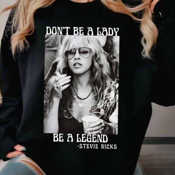 Stevie Png, Don't Be a Lady Be a Legend Png, Rock and Roll Png, Rock Band Png, Rock Lover Png, Classic Rock, Fleetwood Png, Vintage png,