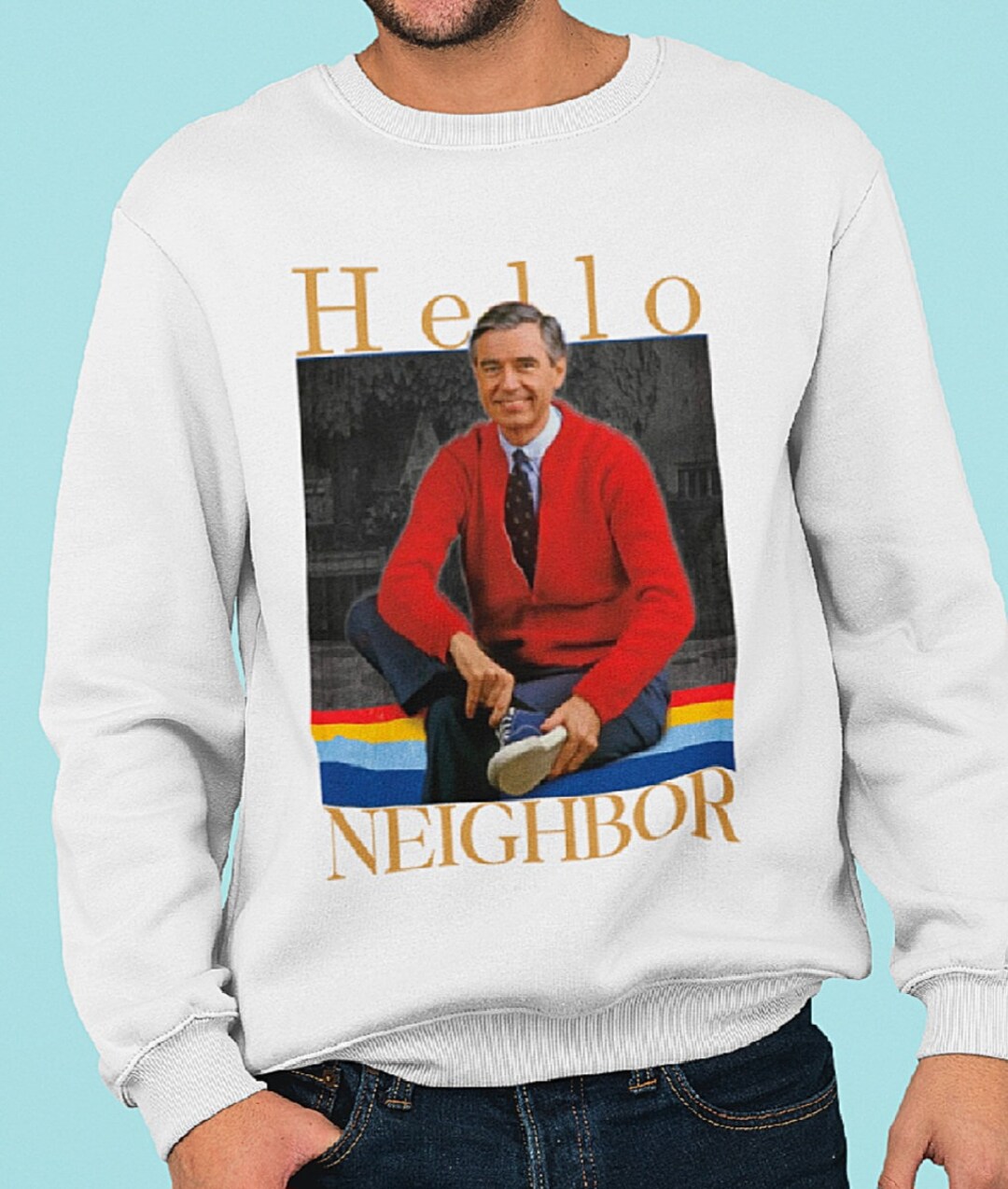 Mr Rogers Digital Download Png Download Viral Png Sublimation - Etsy