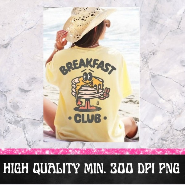 Png - Breakfast Club - digital download - sublimation - instant download