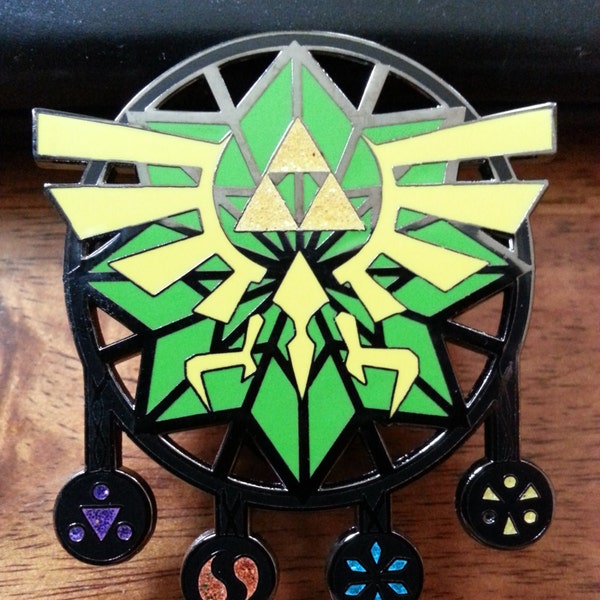 Triforce Catcher Hat Pin