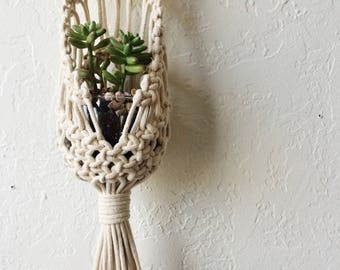 Macrame Hanging Plant Pouch Tutorial Download for Beginners | Macrame Pattern Download Hanging Planter | Macrame DIY | Macrame Wall Hanging