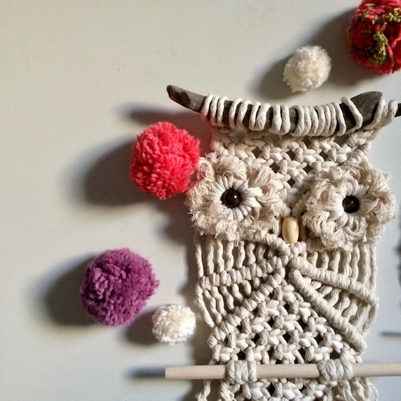 Macrame Wall Hanging Pattern For Beginners Owl Macrame Wall Hanging Pattern For