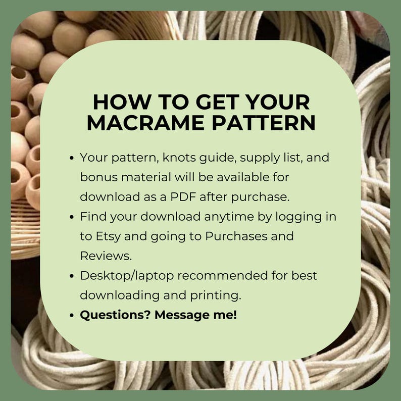 macrame plant hanger