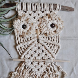 Macrame Wall Hanging Pattern for Beginners Macrame Owl Pattern Download Wall Hanging, Digital Pattern, Macrame DIY, Macrame Wall Hanging image 3