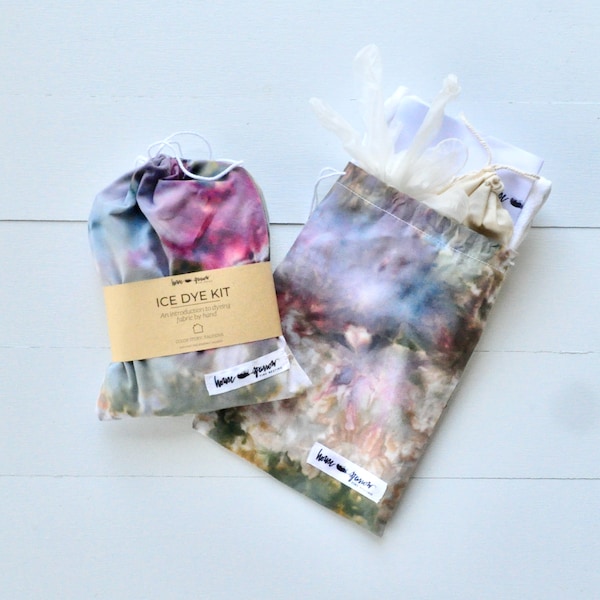 Ice Dye Kit, Talihina Colorway | Tie Dye Kit, Tye Dye Kit, Tie Dye, Natural Dye Kit, Tie Dye Kits, Ice Dye powder, Gift for Mom