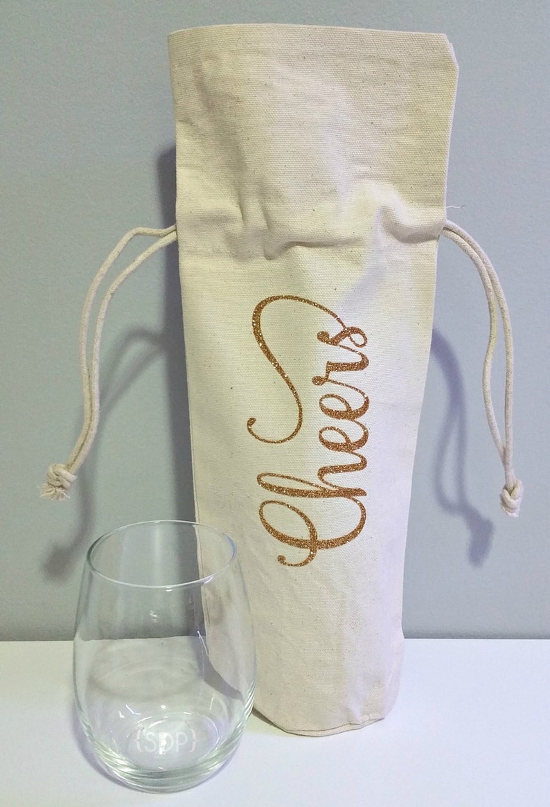 Housewarming Wine Bag Wine Gift Bag Christmas Thank Etsy