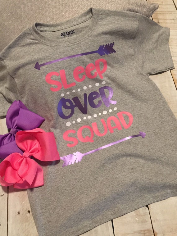 Slumber Party Shirts Sleep Over 