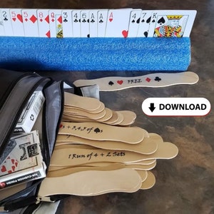 Sticks: Ein lustiges DIY-Kartenspiel zum Selbermachen! PDF Datei - Ein Rommé Familienspiel