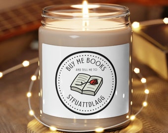 Smut Readers Candle: Lustiges Geschenk für Bücherlieber, würziger Buchmerch