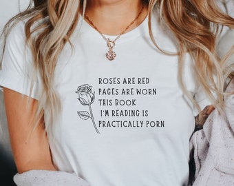 Smut Reader Shirt: Funny Spicy Book Lover Gift