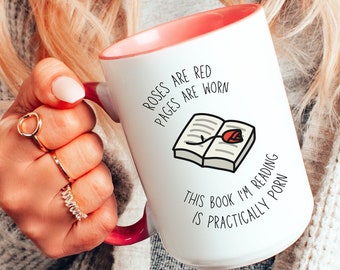 Mug Smut Reader : cadeau amusant pour les amateurs de lecture épicée (15 oz)