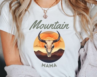 Mountain Mama T-Shirt – Outdoorsy Mom Graphic Tee