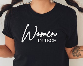 Camiseta Mulheres na Tecnologia: Presente para Engenheiros de Software