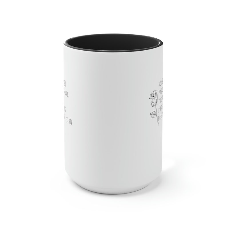 Smut Leser Tasse | Rosen sind rote Tasse | Lustiges Geschenk für Romantik Leser Bild 8