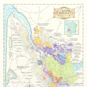 Carte des vins de Bordeaux, guide des vins de Bordeaux. image 5