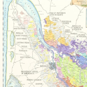bordeaux wine map