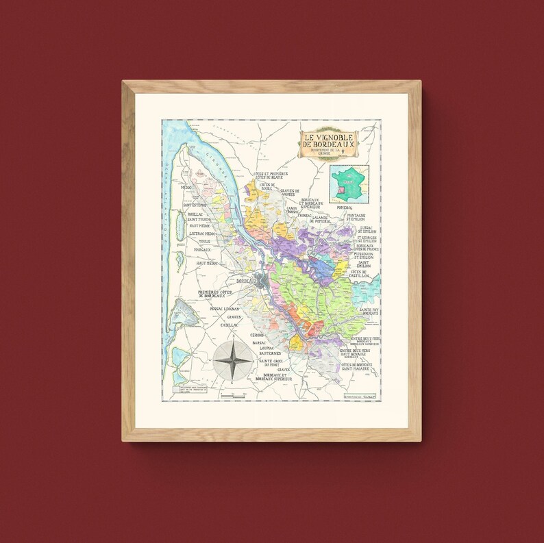 Carte des vins de Bordeaux, guide des vins de Bordeaux. image 7