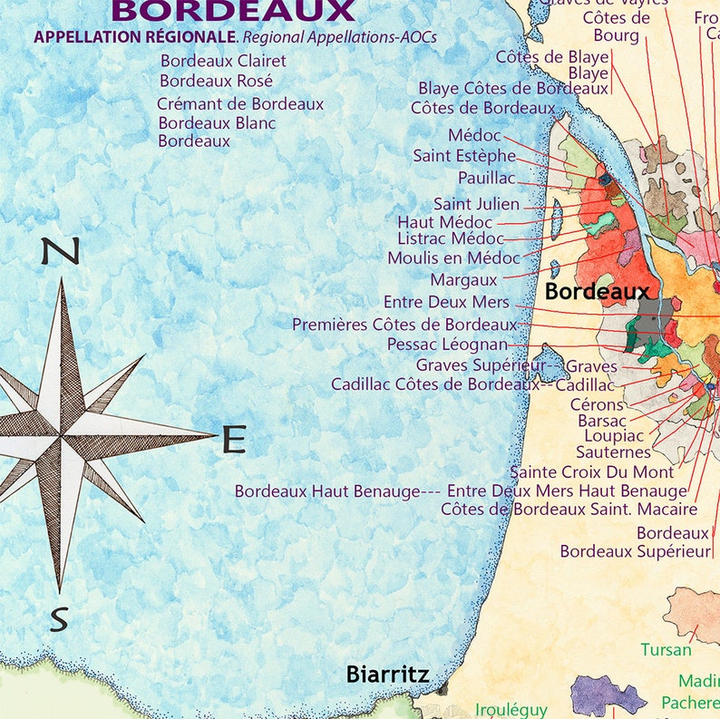 Carte des vins de France, guide des vins et cépages de France image 7