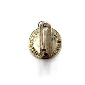 Vintage Sterling Silver San Francisco Trolley Cable Car Charm with Motion, Travel or Vacation Charm