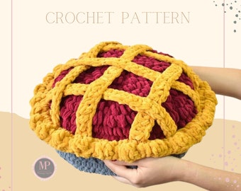 Pillow Crochet Pattern, Crochet Pillow Pattern, Food Crochet Pattern, Crochet Pattern, Crochet Patterns, Crochet Food, Cute Crochet Pattern