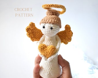 Angel Crochet Pattern, Amigurumi Angel Pattern, Christmas Angel Pattern, Christmas Angel Ornament, Christmas Decoration Pattern
