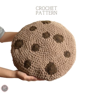 Crochet Cookie Pillow Pattern: Beginner-Friendly (PDF Pattern)