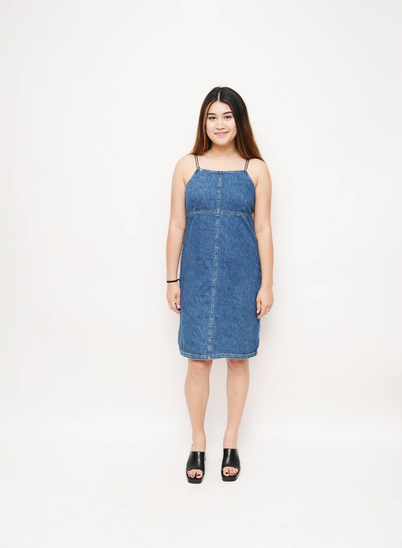 american eagle denim dress