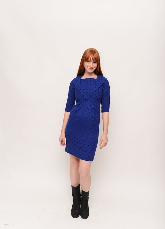 Vintage Blue Dress Cute