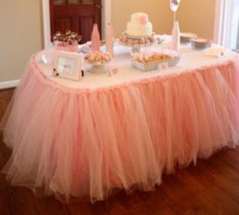 Table Tutu skirt Etsy