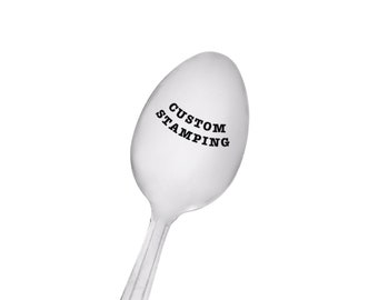 Valentine's Day Gift - Custom Hand Stamped Spoon A Spoonful Of Strength Get Well Spoon Personalized Spoon One Spoon At A Time