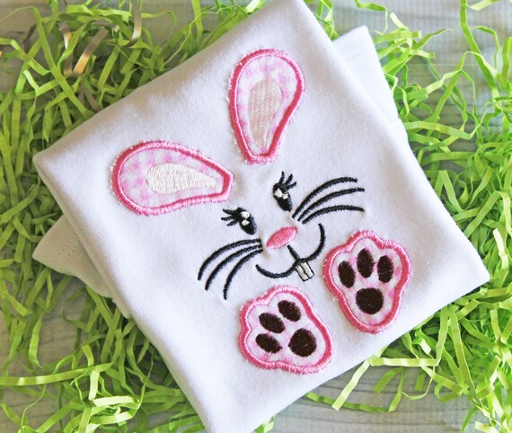 Bunny Easter shirt. Bunny shirt. Cute bunny shirt.