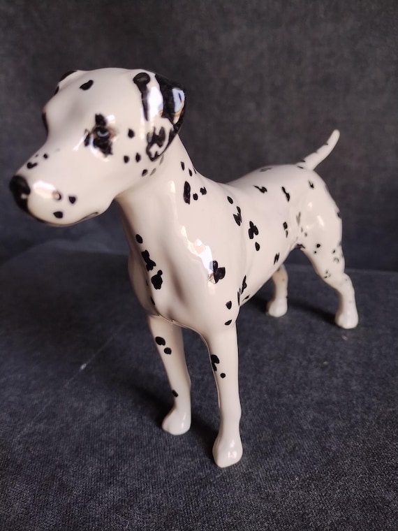 Beswick DALMATION Figurine - #961 "Arnoldene" Gloss Finish  - 5 inch Pure Bred Dog - Hand Painted Bone China Collectible - Pet Sitter Gift