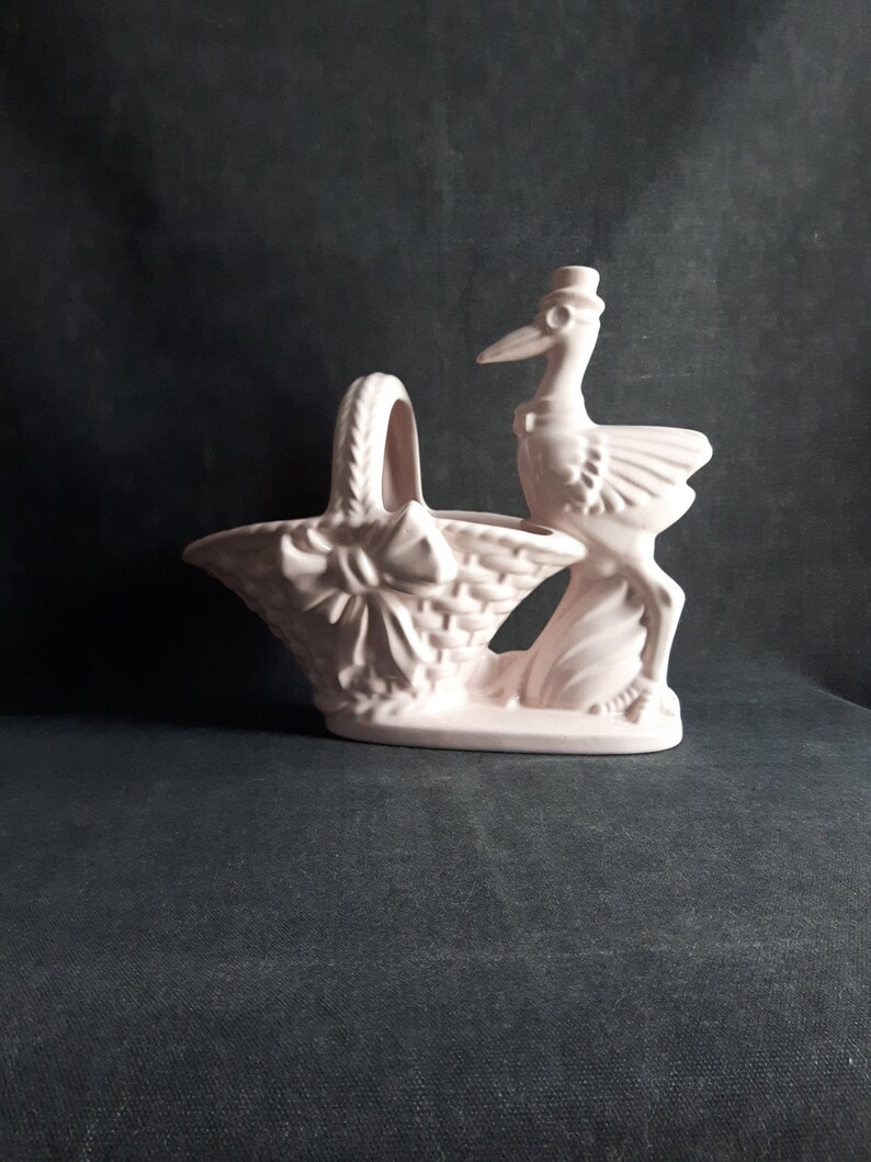 haeger stork planter