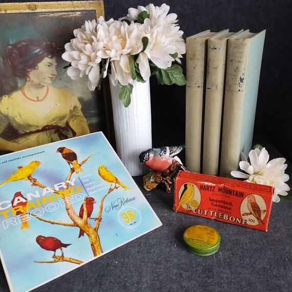 Song Bird Collectibles - Hartz Mountain Canary Training Album & Indoor Bird Advertising Packages
