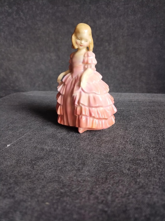 Royal Doulton ROSE - HN1368 - 4 1/2 inch Figurine - Leslie Harradine Design - Early Production