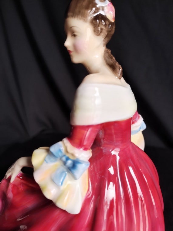 Royal Doulton SOUTHERN BELLE - HN2229 - Peggy Davies Design - early production with minor damage