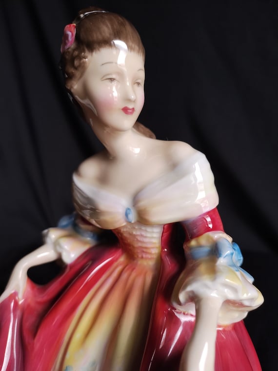 Royal Doulton SOUTHERN BELLE - HN2229 - Peggy Davies Design - early production with minor damage