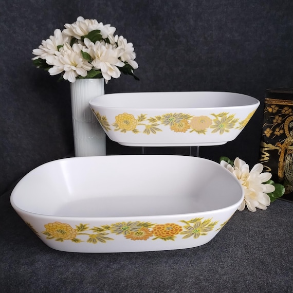 Noritake Sunny Side Bowls - 2 Piece Dishwasher Safe Serving Dishes