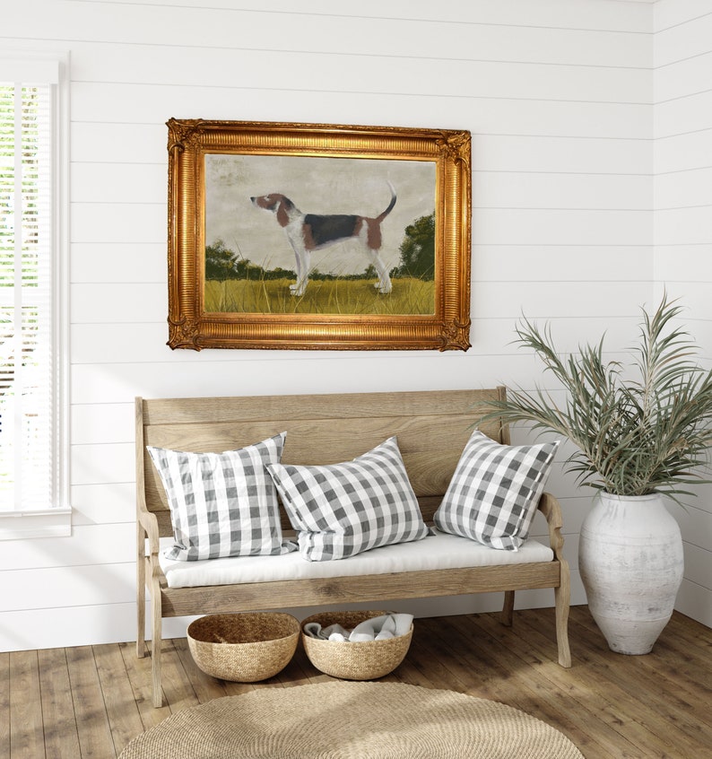 Vintage Dog Art Prints PRINTABLE Oil Painting Dog Portrait Etsy