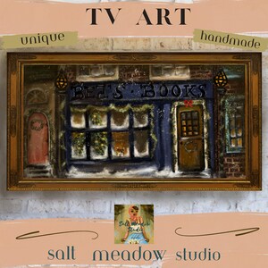 Frame TV Art Christmas ~ Frame TV Christmas Scene ~ Frame Tv Art ~ Tv Christmas Art ~ Frame Tv Original Art ~ Frame Tv Winter Art