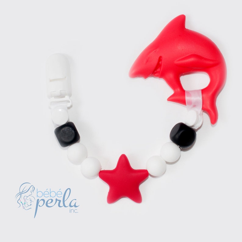 shark teething toy