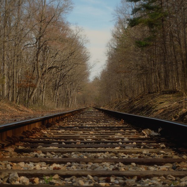 Walking the Railroad Tracks Digital Download By Karen Harrison Brown