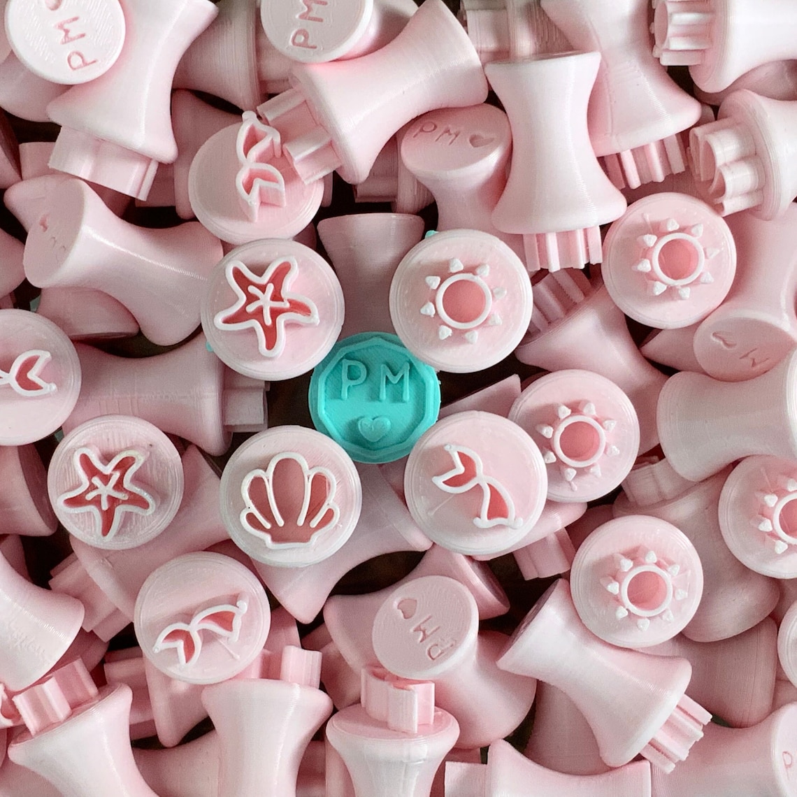 Sweet Stamps/Stamp for Fondant/Mermaid Stamp/Cookie Stamp/ Etsy