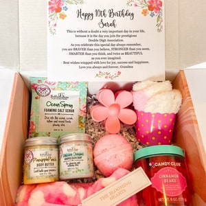 10th birthday gift box for a girl / Gift for 10-year-old / pamper spa gift box / birthday gift for daughter, niece, granddaughter turning 10